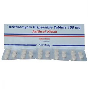 Azithral Kidtabs 100 Mg